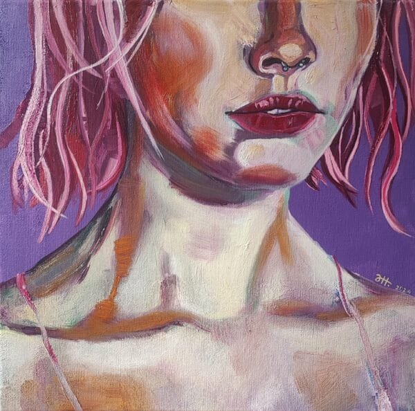 „Młodość” – oryginał 40x40cm