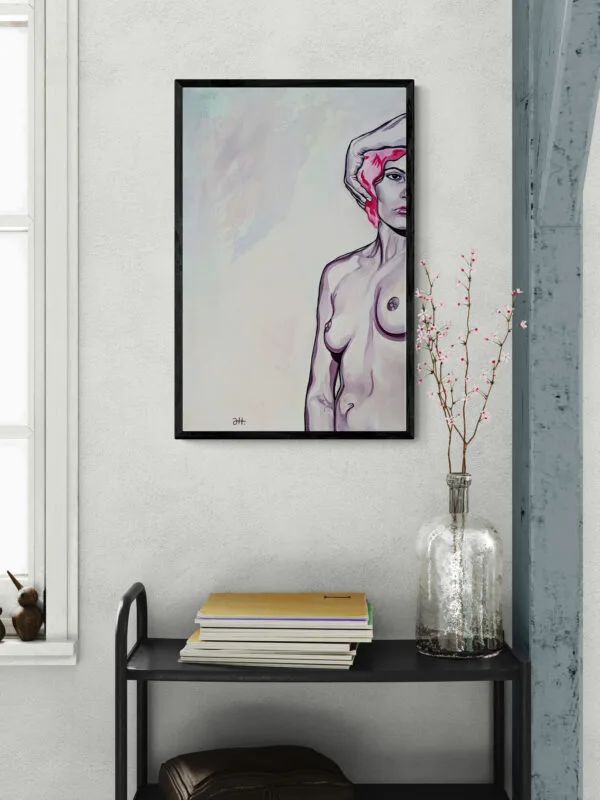 „Noc po” –  oryginał  40x60 cm