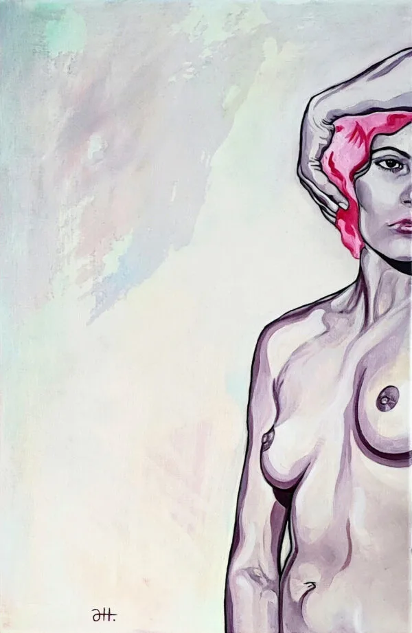 „Noc po” –  oryginał  40x60 cm