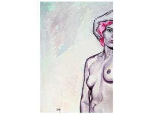 „Noc po” –  oryginał  40x60 cm