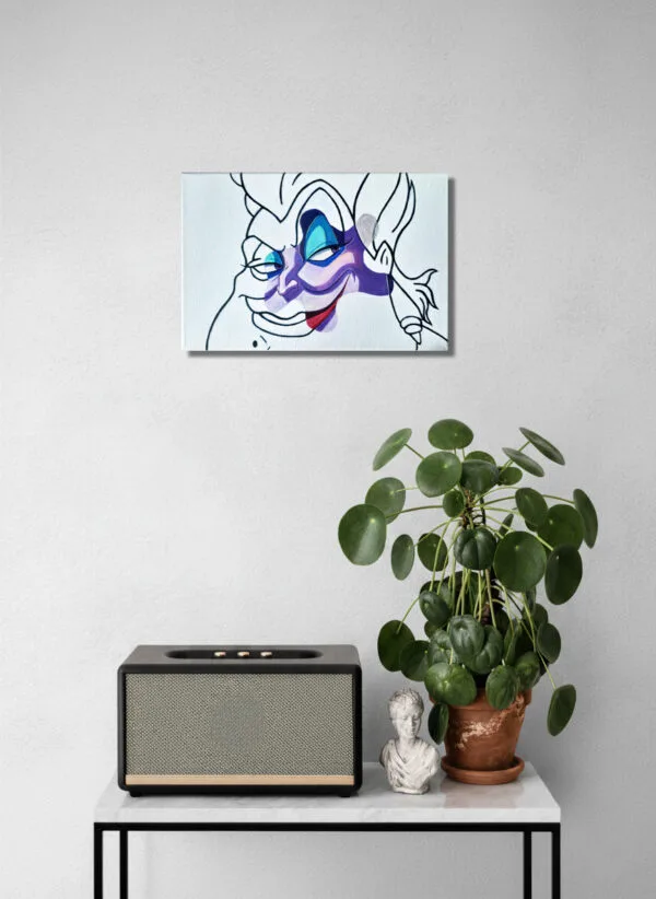 1758104893729 "Ursula" - oryginał. Obraz z cyklu "Wspomnienia Milenialsa" 20x30cm