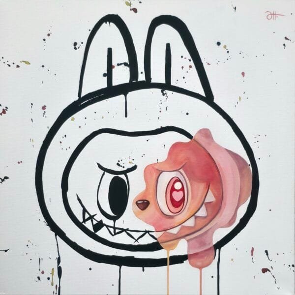 "Labubu" - oryginał       50x50x3cm