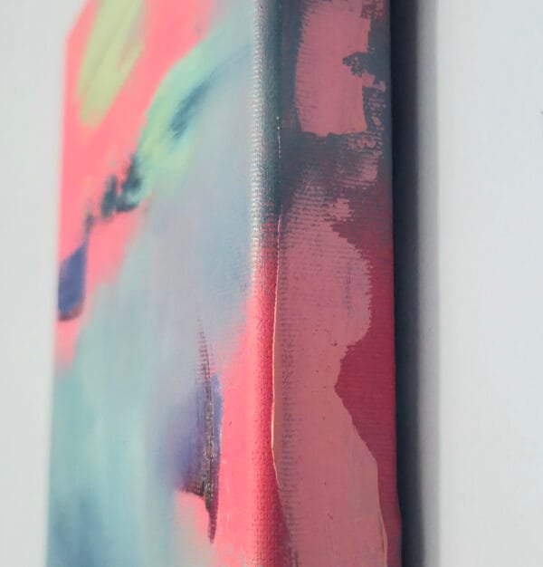 "Niebo po Burzy" - oryginał 25x25x3cm