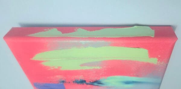 "Niebo po Burzy" - oryginał 25x25x3cm