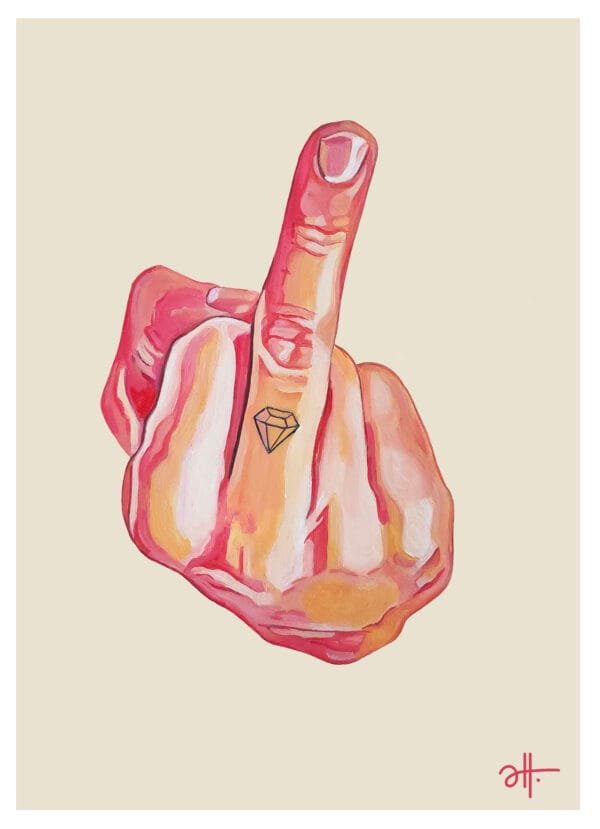 „I want a ring on my finger” - PLAKAT