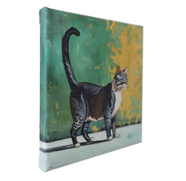 Kotek - oryginał 20x20cm