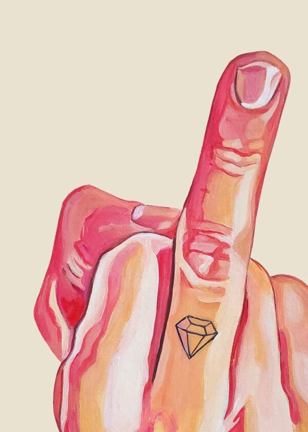 „I want a ring on my finger” - PLAKAT