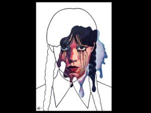 "Wednesday - Black Tears" - PLAKAT Limitowana Edycja