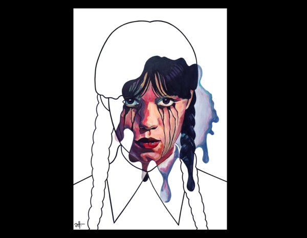 "Wednesday - Black Tears" - PLAKAT Limitowana Edycja